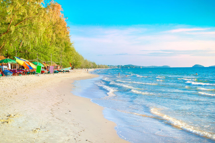 Ochheuteal Beach, Cambodia